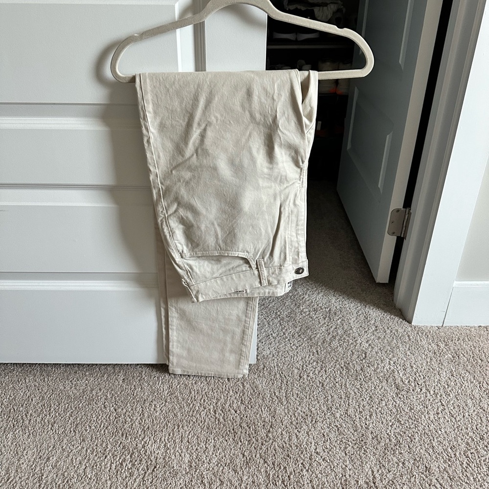 **NWT** Men’s Flint & Tinder Cream Pants